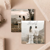 2 Foto gelukkig altijd na huwelijksontvangst Aankondiging