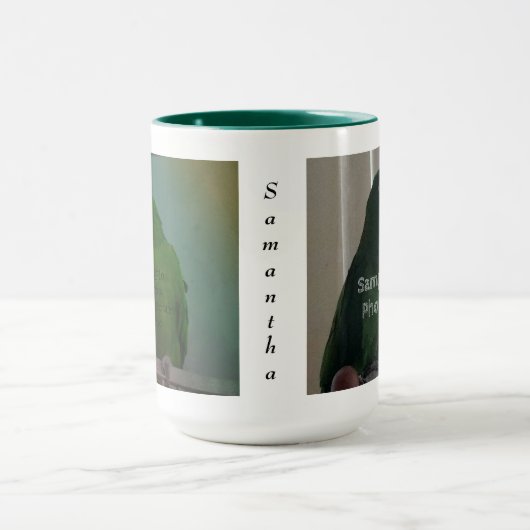 2 foto gepersonaliseerde mok (Midden)