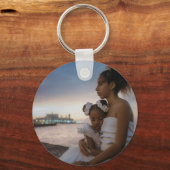 2 foto gepersonaliseerde tweezijdig sleutelhanger (Achterkant)