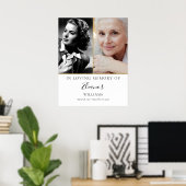 2 Foto Herdenkingsviering Van Leven Bord Poster (Thuiskantoor)