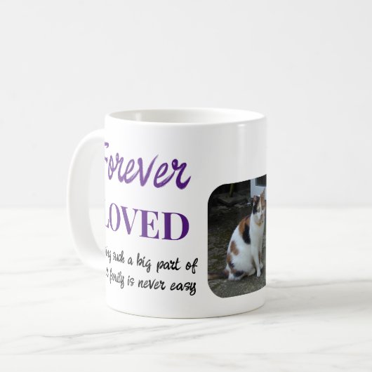 2 Foto Huisdier Verlies Keepsake Pet Memorial paar Koffiemok (Voorkant links)