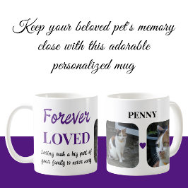 2 Foto Huisdier Verlies Keepsake Pet Memorial paar Koffiemok