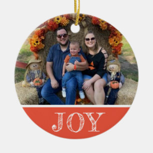 2 Foto Joy Coral Fall Colors Keramisch Ornament