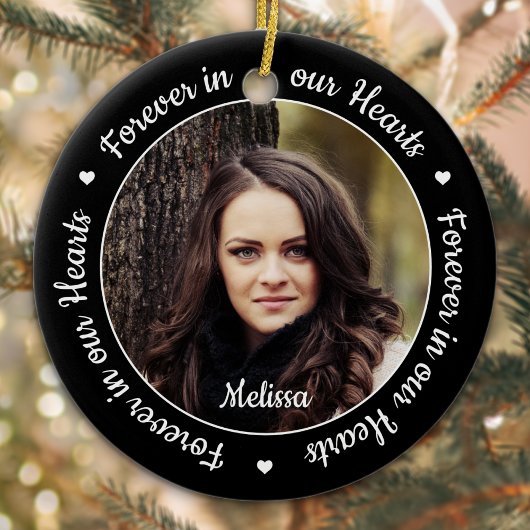 2 Foto Keepslag Memorial Keramisch Ornament