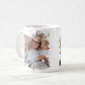 2 Foto Krabbel Kader Sjabloon Gepersonaliseerd Koffiemok (Voorkant links)
