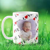 2 Foto LIEFDE Hart Creëer Uw Eigen Romantische LIE Koffiemok