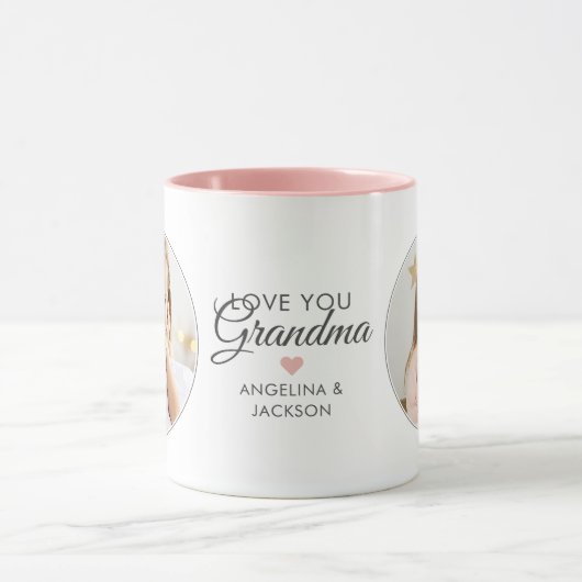 2-Foto-liefde voor grootmoeder/Granny/Nana Mok (Midden)