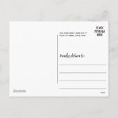 2 Foto - Merry kerstStippen - Soft Blue Feestdagenkaart (Achterkant)