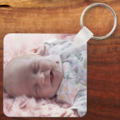 2 Foto met dubbelzijdige ondersteuning, Cute Cute  Sleutelhanger (Achterkant)