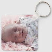 2 Foto met dubbelzijdige ondersteuning, Cute Cute  Sleutelhanger (Achterkant)