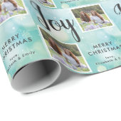 2 Foto met kerstfeestdag Cadeaupapier (Rol Hoek)