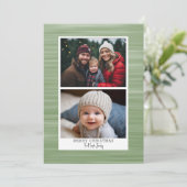 2 Foto Modern Abstract - - Instant Download en Feestdagenkaart (Staand voorkant)