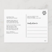 2 Foto modern Abstract met witte rand Feestdagenkaart (Achterkant)