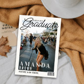 2 Foto Modern Magazine Hoesje Afstuderen 2025 Kaart