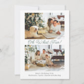 2 foto Oh wat een leuke kerst Feestdagenkaart (Voorkant)