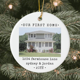 2 Foto Ons eerste huis Moderne Minimale Huisopwarm Keramisch Ornament