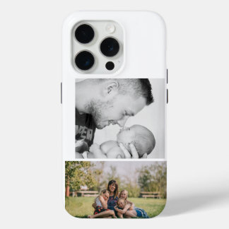 2 foto op maat iPhone 15 pro case