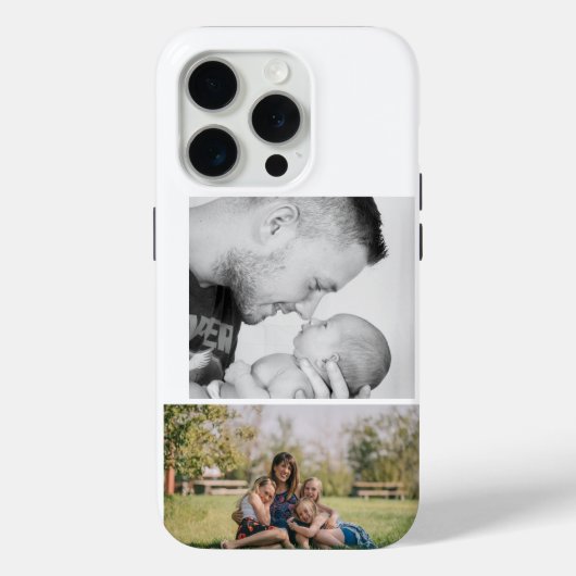 2 foto op maat Case-Mate iPhone case (Achterkant)