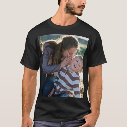 2 Foto op Maat T-shirt (Voorkant)