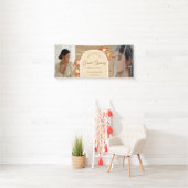 2 foto Retro Arch Bloem Bedrijf Grote Opening Spandoek (Insitu)