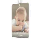 2 Foto Simple Moderne White Text Overlay Family Luchtverfrisser (Links)