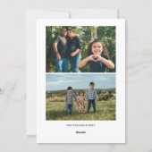 2 Foto vakantie Kaart (Achterkant)