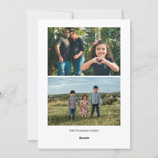 2 Foto vakantie Kaart (Achterkant)