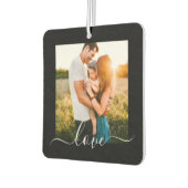 2 Foto van Air Freshener Sjabloon Love Text Black Luchtverfrisser (Links)