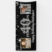 2 Foto van Birthday Black Spandoek (Verticaal)