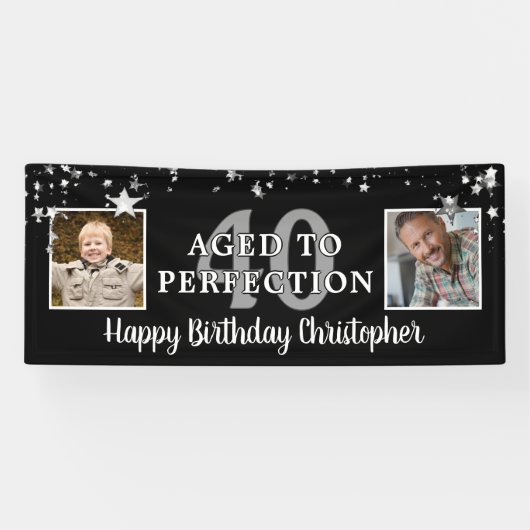 2 Foto van Birthday Black Spandoek (Horizontaal)