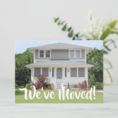 2 Foto We hebben New Home Change of Address verpla Aankondiging (Staand voorkant)