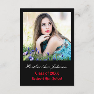 2 Foto zwart - Verticaal - 3x5 Afstudeerder aankon Kaart