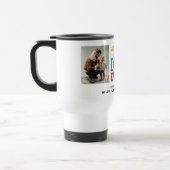 2 fotocollage beste papa ooit elke groet toevoegen reisbeker (Links)