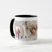 2 Fotografie Kerstmis Carol Kom Laat ons hem aanbi Mok (Voorkant links)