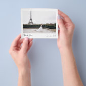 2 Fotokalligrafie bruiloft Hartelijk dank Flyer (Hand)