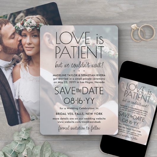 2 Fotoliefhebbers zijn alleen patiënten die weduws Save The Date