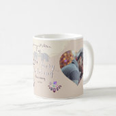 2 Foto's14th Wedding Jubileum Ivory Coffee Mok (Voorkant rechts)