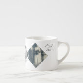 2 Foto's 10th,11,20,25,70th Wedding Jubileum Espresso Kop (Rechts)