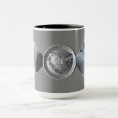 2 Foto's 10th,20th,25th,70th Wedding Jubileum Mok (Midden)