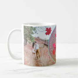 2 Foto's 17th Wedding Jubileum Coffee Mok