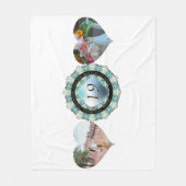 2 Foto's 19e Jubileum - Lijsten van het hart Fleece Deken (Voorkant)