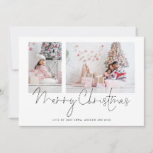 2 Foto's 2027 Agenda Script Merry Christmas