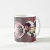 2 Foto's 7th Copper Wedding Jubileum Koffiemok (Voorkant rechts)