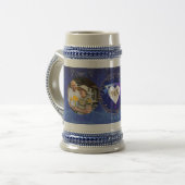 2 Foto's 9e Jubileum Ronde Lapis Lijst Bierpul (Voorkant links)