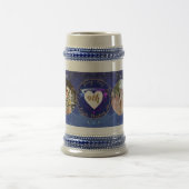 2 Foto's 9e Jubileum Ronde Lapis Lijst Bierpul (Center)