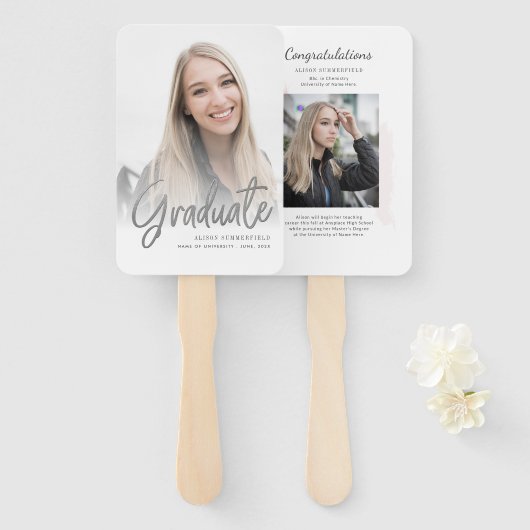 2 Foto's Afstudeerscriptie Grad 2025 Handwaaier (Voorkant en achterkant)