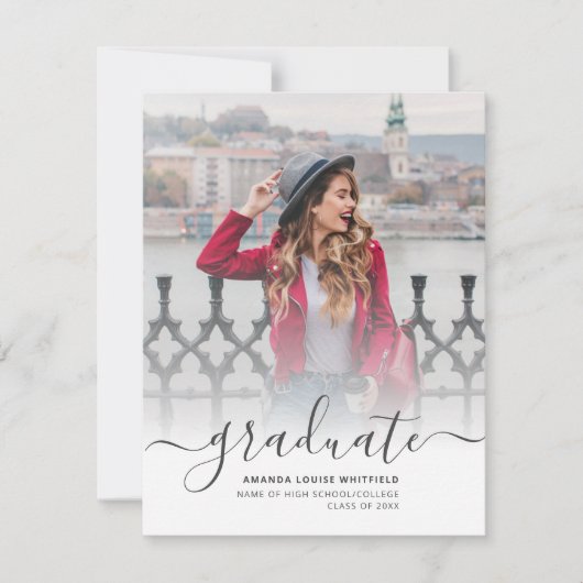 2 foto's Afstuderen Script 2025 Aankondiging (Voorkant)