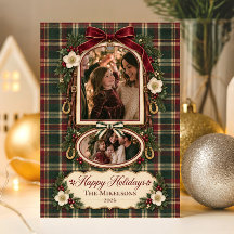 2 foto's Coquette Equestrian Preppy Kerstmis