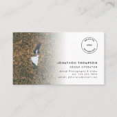 2 Foto's Logo QR Code Drone Operator Visitekaartje (Voorkant)