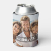 2 Foto's met uw eigen magnetisch thema Blikjeskoeler (Blikje Voorkant)